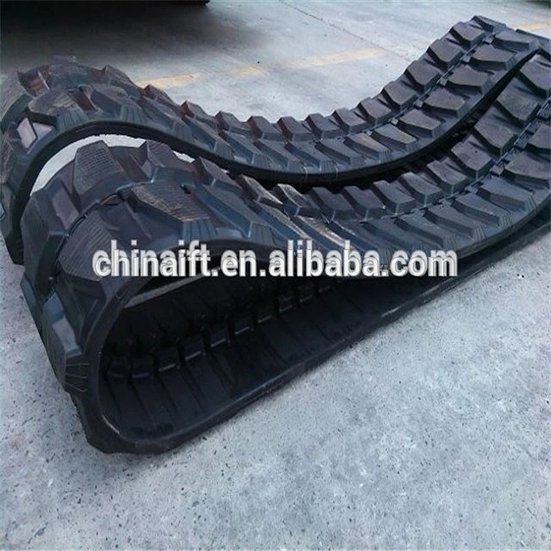 oem E120B rubber track for excavator undercarriage