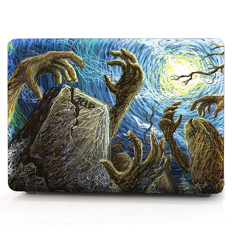 Halloween ghost design ecofriendly laptop case for macbook pro 13