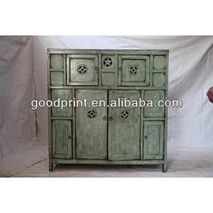 Antique Chinese Wooden Kitchen Cabinet