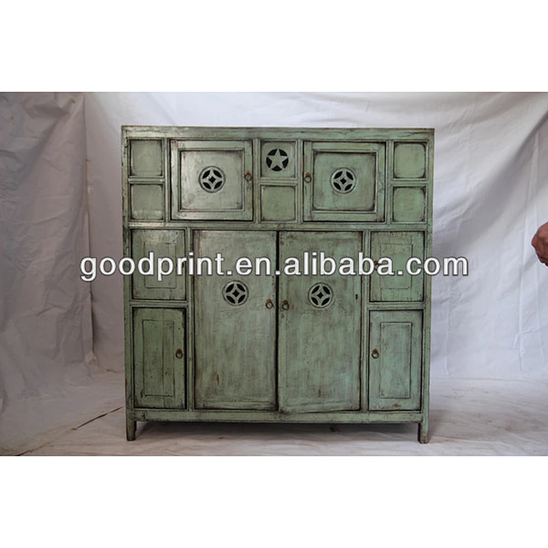 Antique Chinese Wooden Kitchen Cabinet