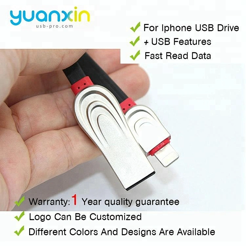 Multi Function Charging Cable with TF card reader OTG USB Flash Drive for iPhone