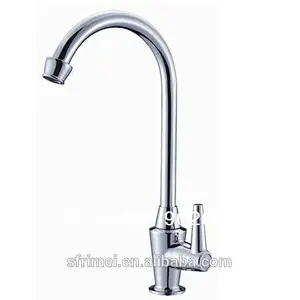 KL-1291-58 Hot Sell Luxury Long Neck Curved Single Handle Kitchen Faucet