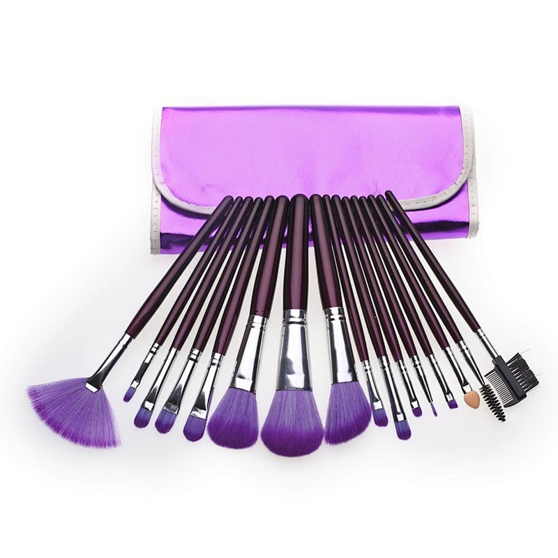16pcs Professional Makeup Brush Sets Synthetic Hair Makeup Brushes