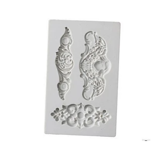 vintage art decor fondant molds cake decoration silicone mold sugar craft tools PRZY