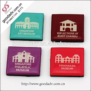 Hot sale business gifts set for friends fridge magnet polyresin souvenir
