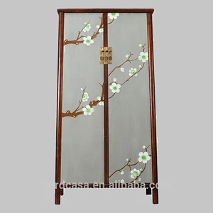 recycle pine wood two door antique style chinese wardrobes