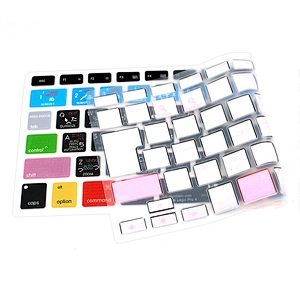 Ali baba Online Shopping Anti Dust laptop Protector Film for Macbook Silicone Keyboard Skin Logic Pro X Keyboard Cover shortcut