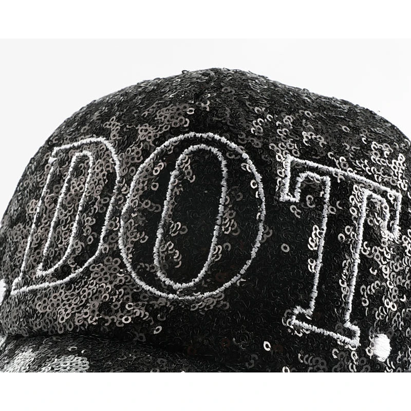 Wholesale Woven Label Logo Mesh Baseball Cap 6 Panel Dad Hat