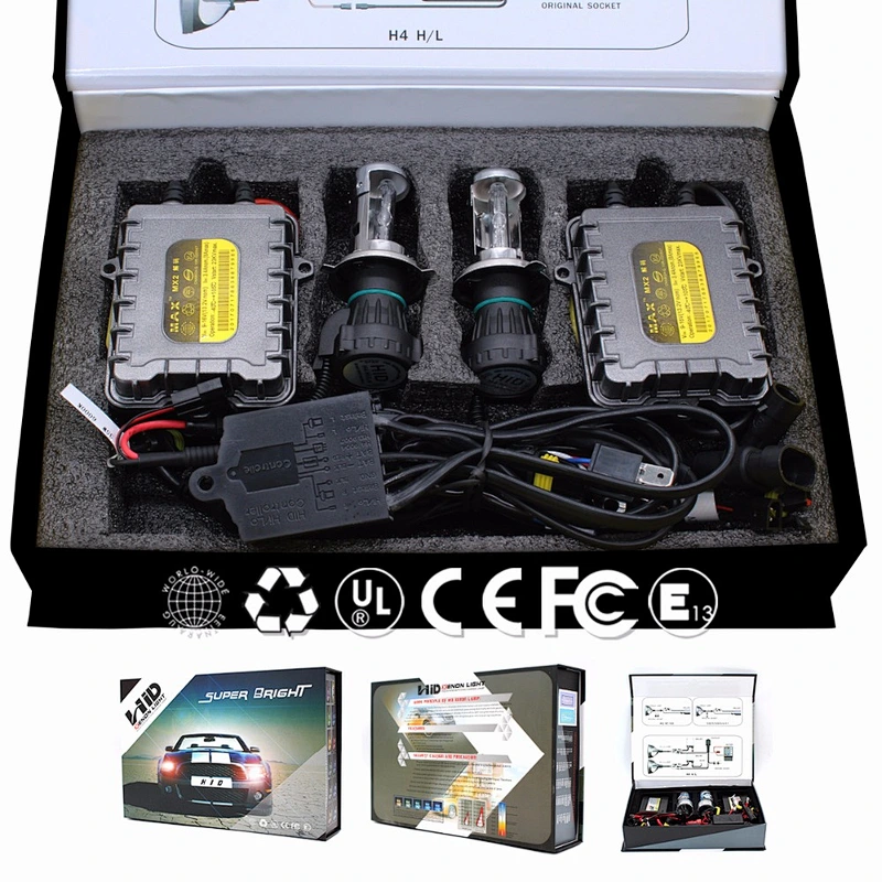 Slim HID Xenon kit for xenon hid kit 6000k 35w