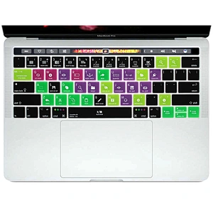 Ableton Live 10 keyboard shortcuts Keyboard Cover for MacBook Pro Silicone Skin Keyboard A1706 A1707 touch bar