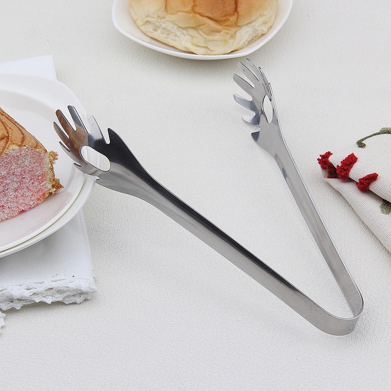 Flexible Stainless Steel Pp Durable Food Tong