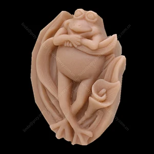 2018 new Frog pattern  Soap making Mould Silicone Home Craft mold Handmade Candle molds Aroma Stone mould