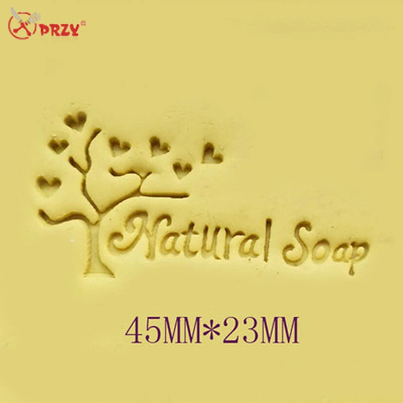 Various Tree shapes Soap stamps Acrylic pattern stamp handmade soap using plants Stamp