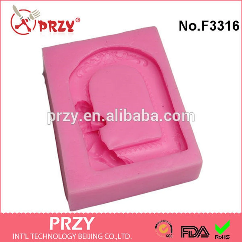 F3316 Music Angel Silicone Molds Fondant Cake Decorating Tools,Soap Mold,Silicone Cake Mold