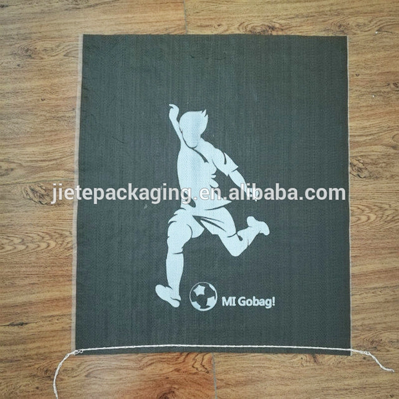 one side printing promotional drawstring sealing custom post bags