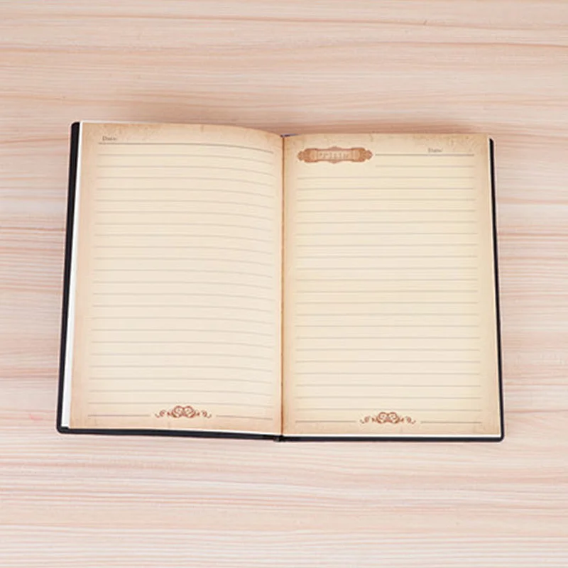 Custom Leather Relief Animal Pattern Notebook Writing Notebook Vintage European Style Diary