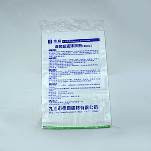10kg Pp woven bag with lining wire for cement putty powder packing