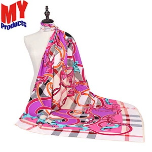 Fashion winter infinity scarf with pockets neon yellow scarf scarf factory
