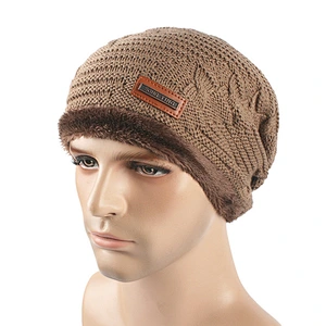 Men Beanie Warm Baggy Cap Wool Gorros Touca Hat