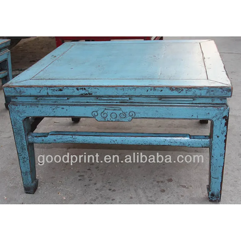 Chinese Antique Blue Coffee table Asian Furniture