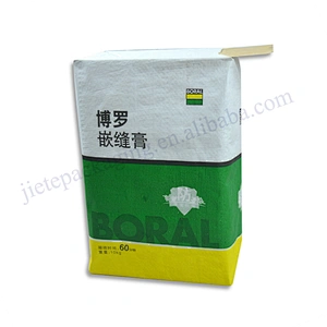 Customized 10kg moisture proof kraft paper cement packaging bag for building mortar,cement industrial bag