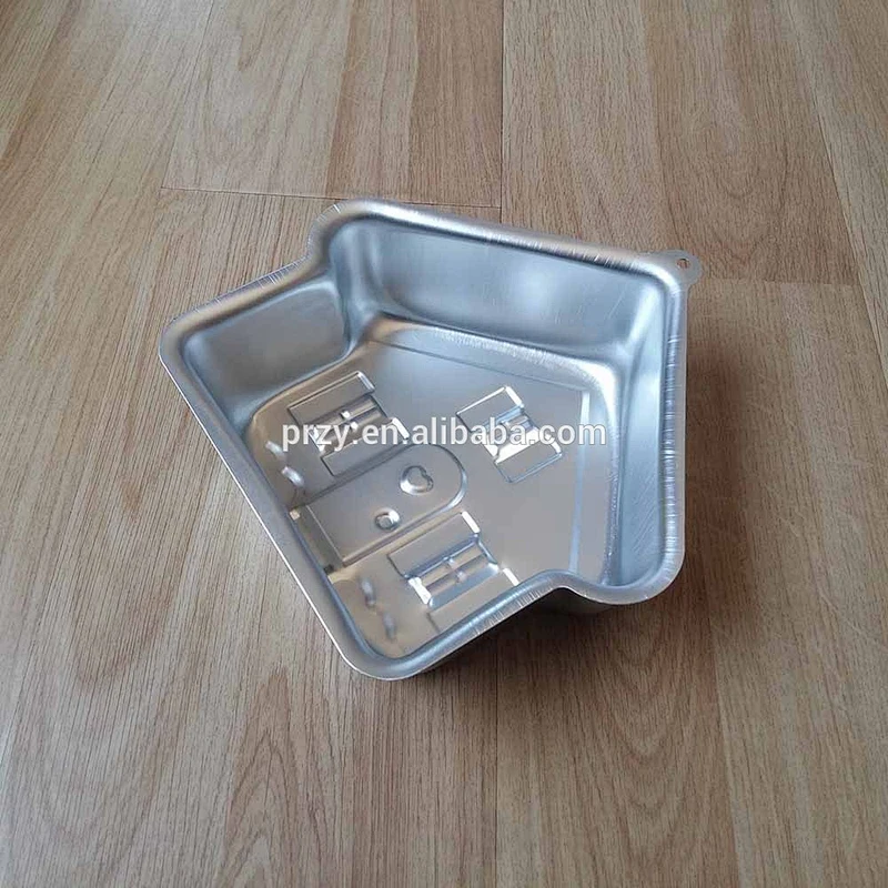 house shape cake baking pan metal baking mold aluminum cake molds