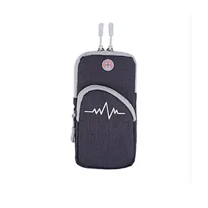 Factory price many colors cartoon arm bag for runner using