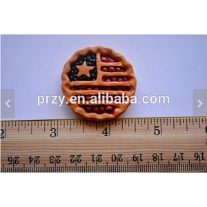 2015 hotsale Amercian Flag Pie fondant silicone cake mold