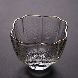 Handmade Glass Tea Cup with Handle Double Wall Glass Coffee Tea Beer Glass Cup