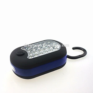 27 LED Work Light Hook Flashlight with Magnet and 2 Light Modes Camping Bright