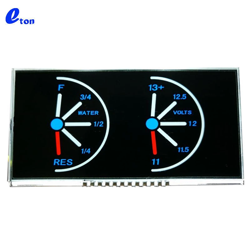 custom negative meters lcd display screen