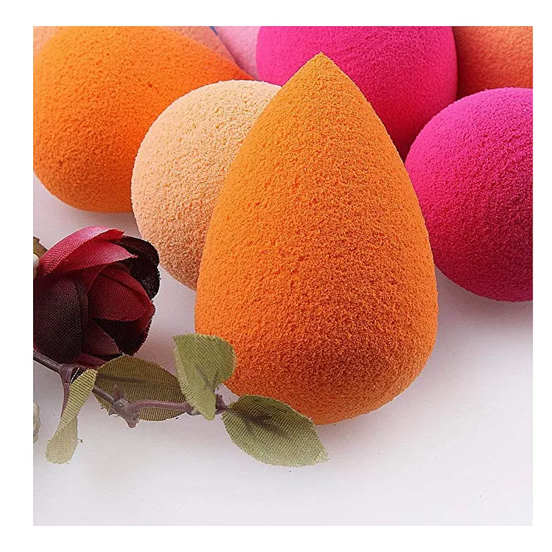 6PCS Water Droplets Shape Sponge Smooth Pro Beauty Makeup Powder Puff
