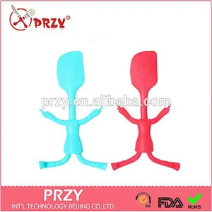Silicone Tools Man Shape Cake scraper