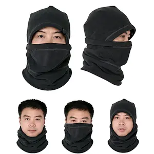 Thermal Fleece Balaclava Full Face Mask Neck Warmer Skull Cap Hat Ski Scarf Hood