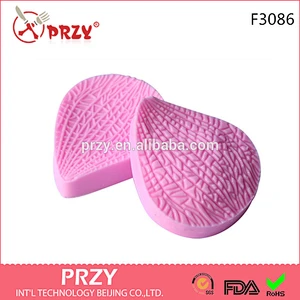 F3086 PRZY New leaf DIY cake baking mould liquid silicone fondant mold
