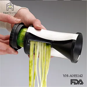 Multi-functional Manual spiral Vegetable Slicer for Home Use Vegetable Spiral Slicer
