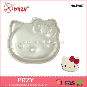 P057 PRZY Aluminum alloy cake baking pan / hello kitty cake pan