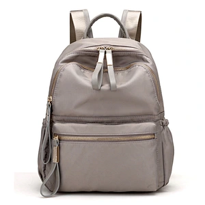 China suppliers high quality genuine leather backpack fashion foldable backpack