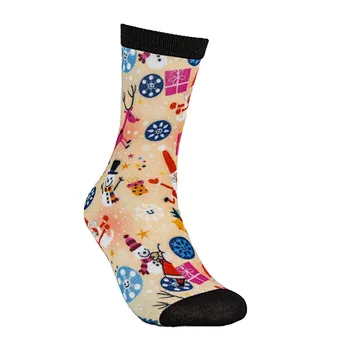 Newest Best Women 3d Socks Printing Christmas Socks Can Customized