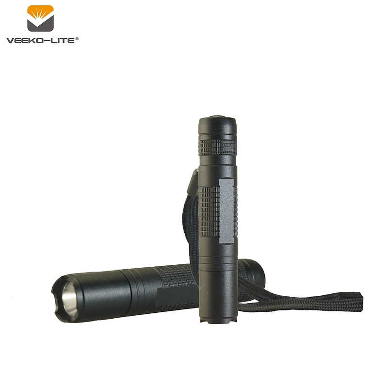 2018 New Style Hot selling  Aluminium Flashlight  Mini Torch 1 AAA Battery 80 lumens  light