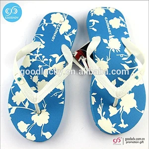 Wholesale stock flip flop PVC strap EVA colorful men slippers