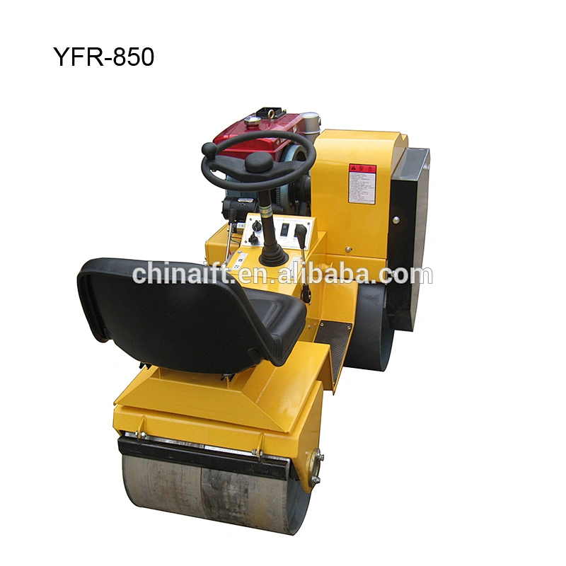 Drive on 800kg Self-propelled Vibratory Road Roller YFR-850
