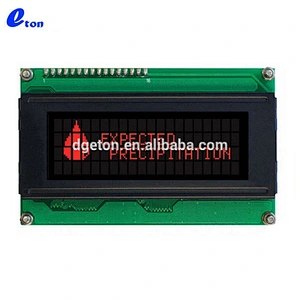 ALPHABET AND NUMBER 20X4 LCD DISPLAY RED LED BACKLIGHT