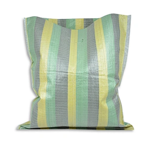Custom order colorful printing pp woven bag for pet shopping