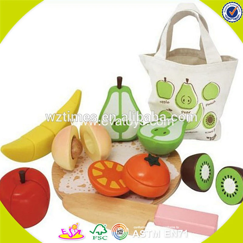 wholesale children wooden ice cream toy DIY baby wooden ice cream toy popular kids wooden ice cream toy W10A038