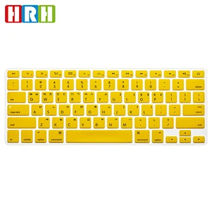 Silicone US Keyboard Protector Cover Skin korean keyboard skin for macbook new pro 13Pro Air Retina 13 15 17