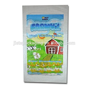 transparent polypropylene PP woven rice sacks bags made in China