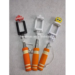 Good quality lovely factory's competitive price cable selfie stick monopod