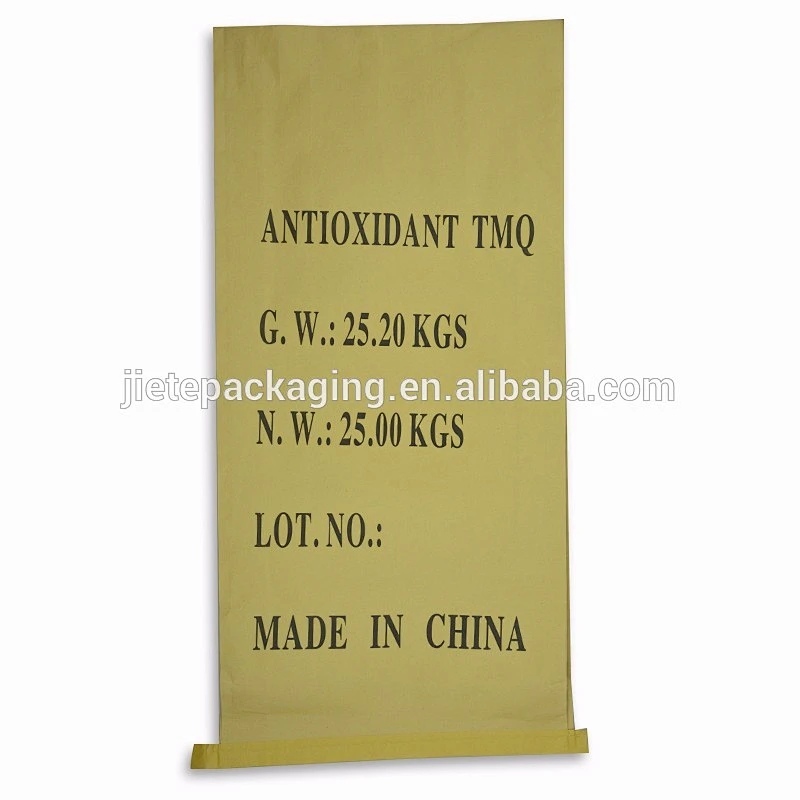 High quality brown kraft paper bags with M folded side