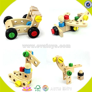 wholesale educational baby wooden stamp toy fashion kids wooden stamp toy most popular baby toy W03A014